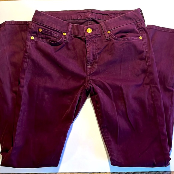 7 for all mankind skinny jeans - Picture 2 of 5